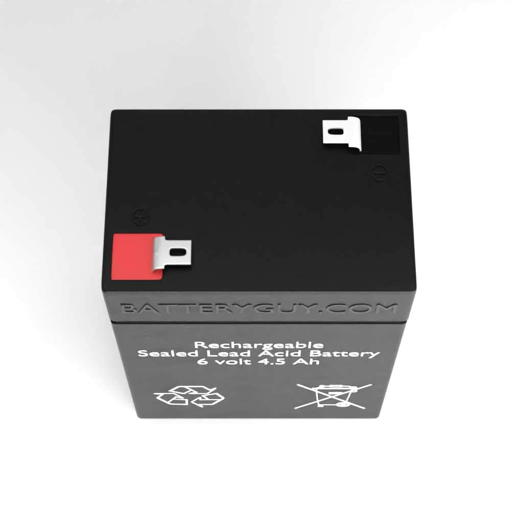 6V 4.5Ah Rechargeable SLA Batteries Qty of 4 S584