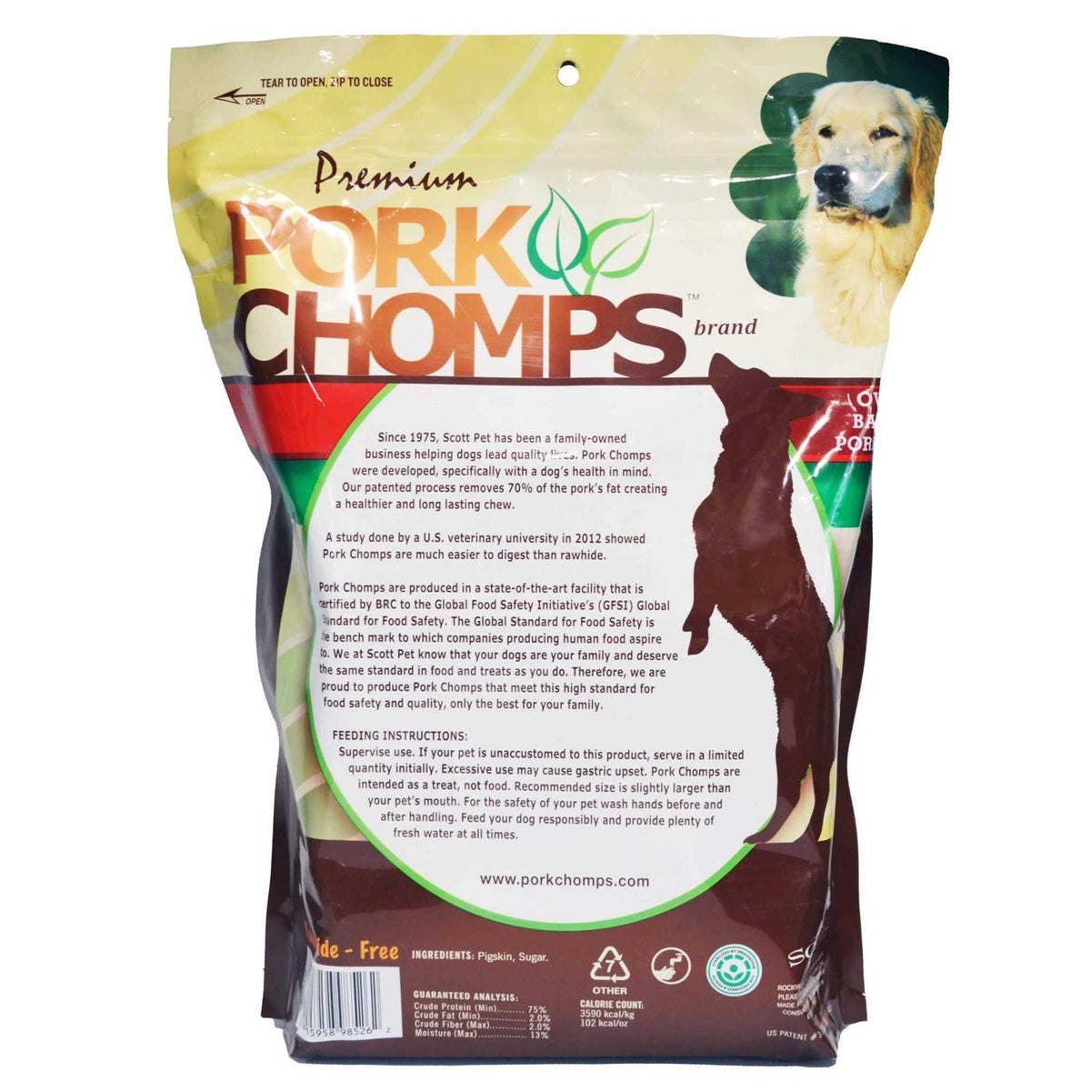 Baked Pork Rolls Dog Treats H9941