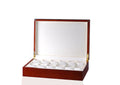 12-watch Wooden Storage Case with Leather Interior N1336