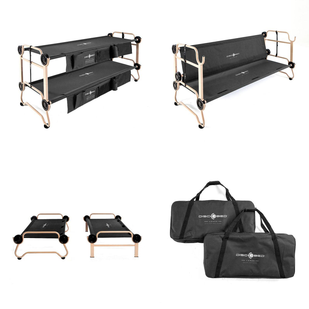Large Cam-O-Bunk Cot with Organizers L898539