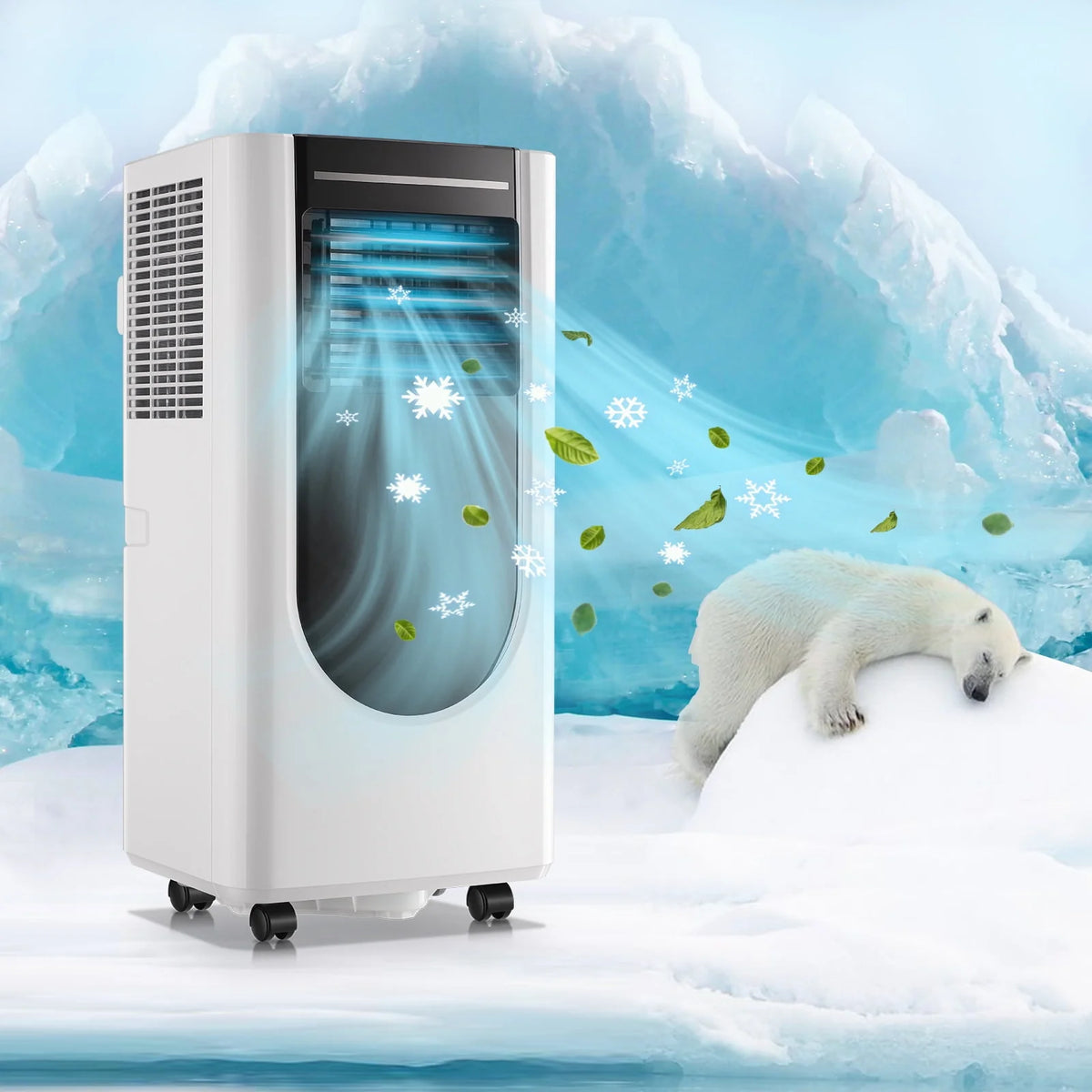 5000BTU Portable Air Conditioner with Dehumidifier & Fan S732139