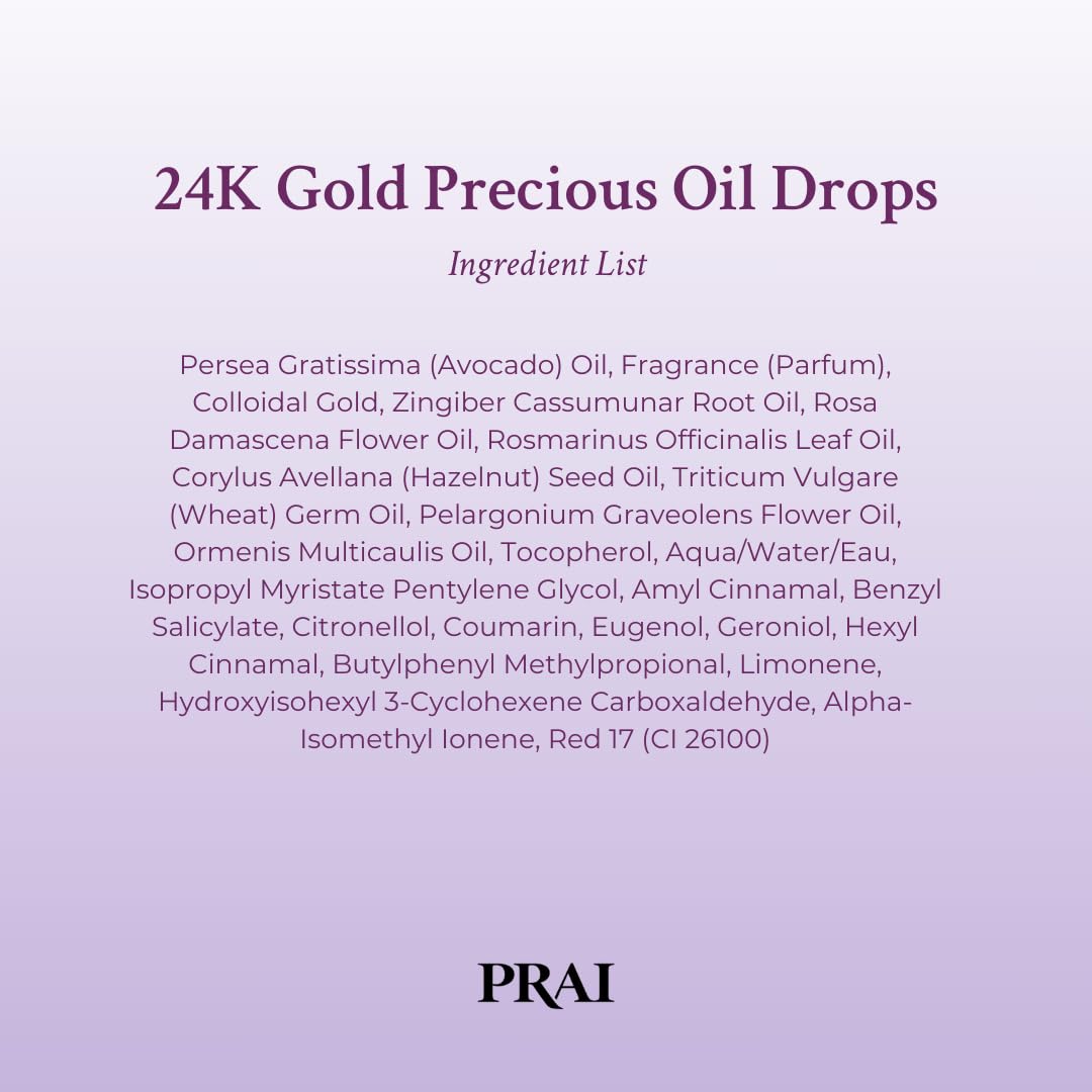 24K Gold Oil Drops 1 Oz Q85026
