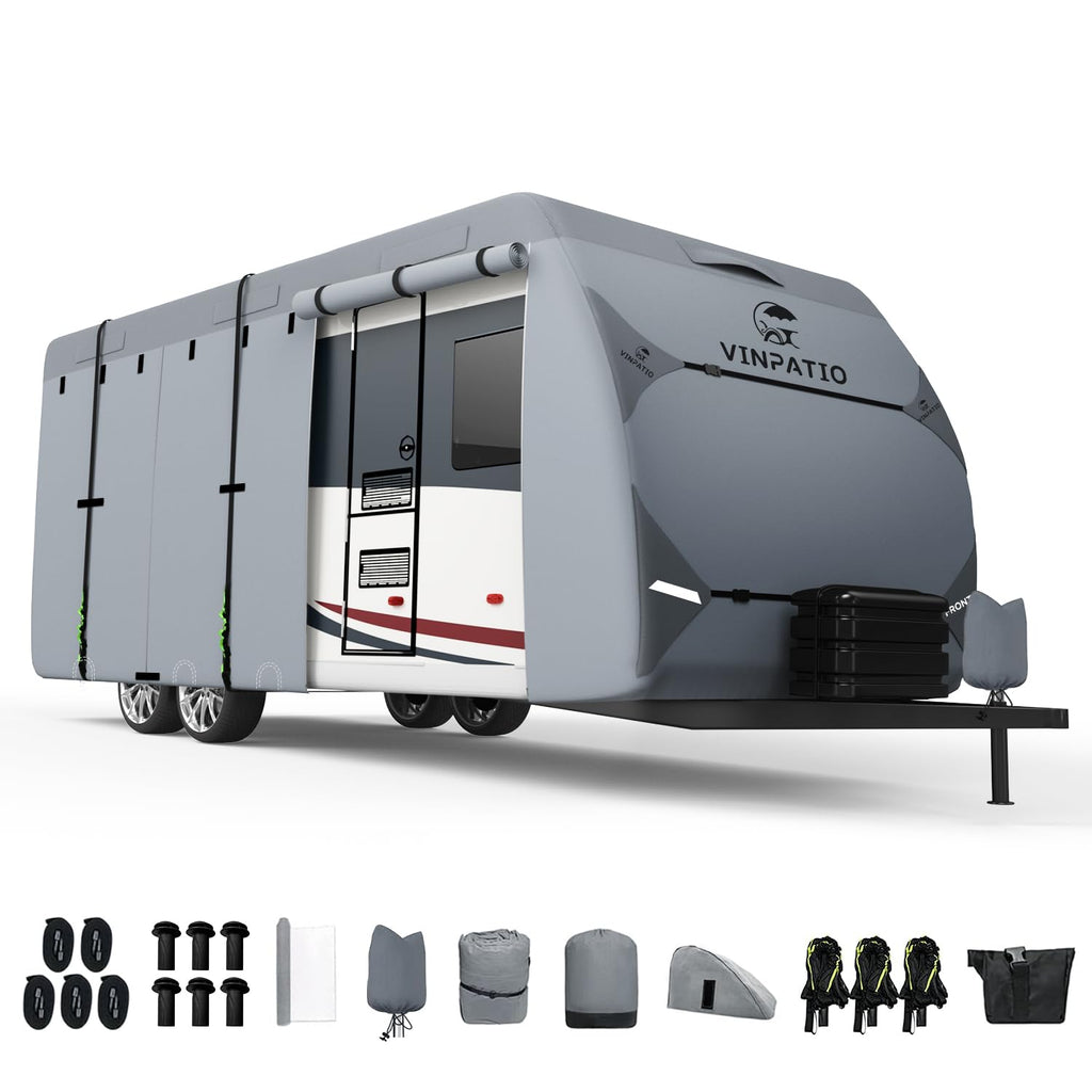 7 Layers Travel Trailer Cover Fits 30'-33' S683507