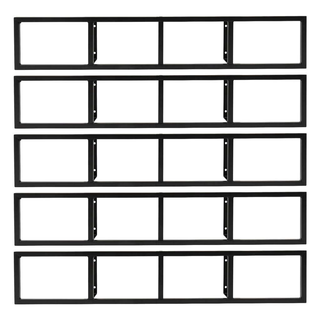 Wall Mount 34 Inch Media Storage Rack Q91514
