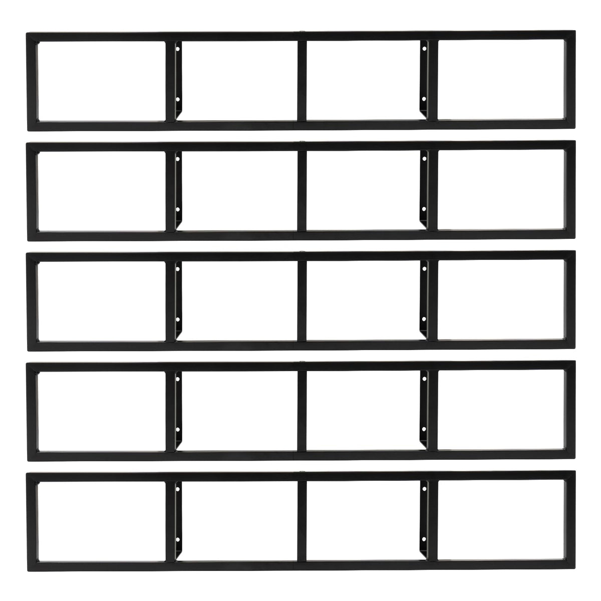 Wall Mount 34 Inch Media Storage Rack Q91514