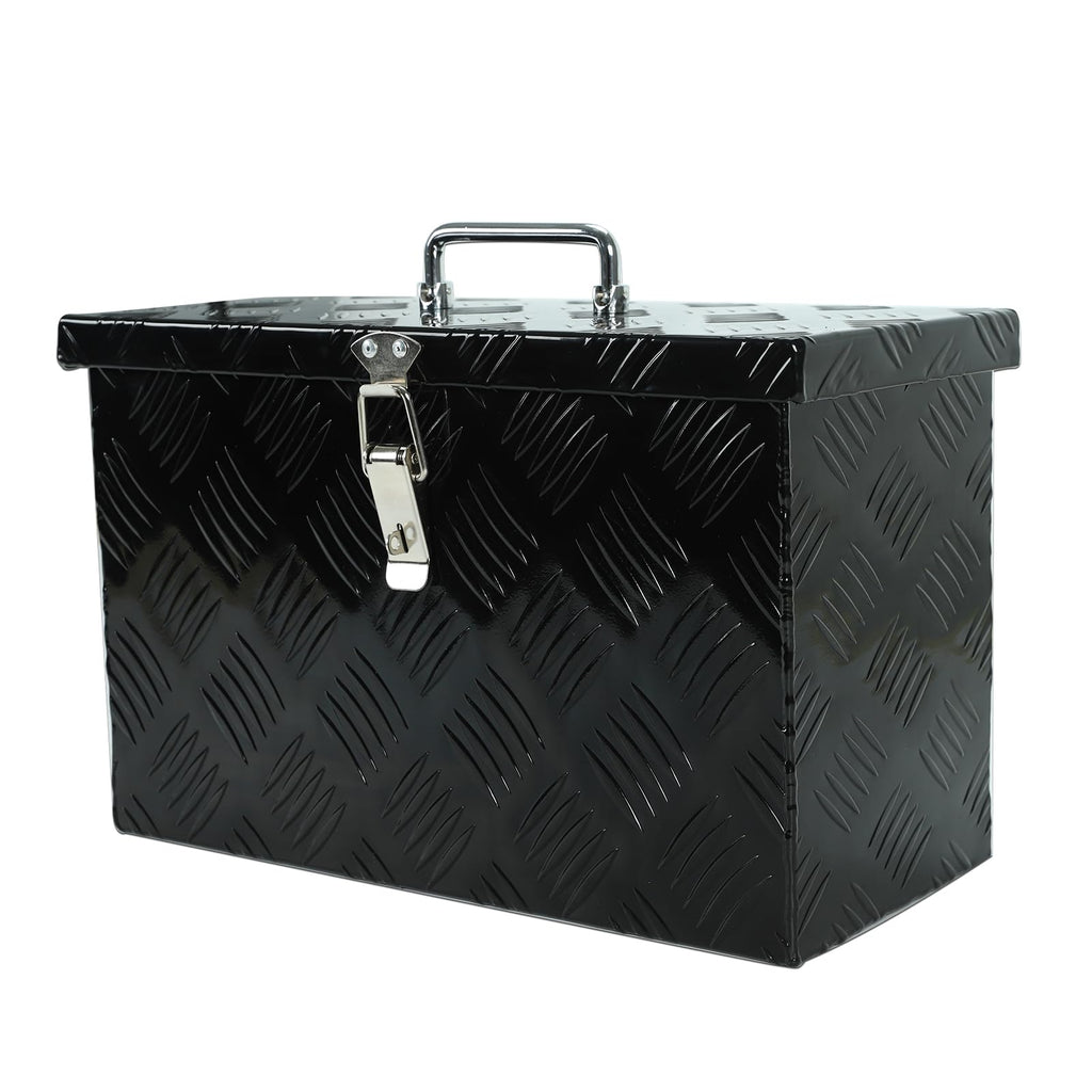 16 Inch Heavy-Duty Aluminum Truck Tool Box with Stripe Tread Design T97670