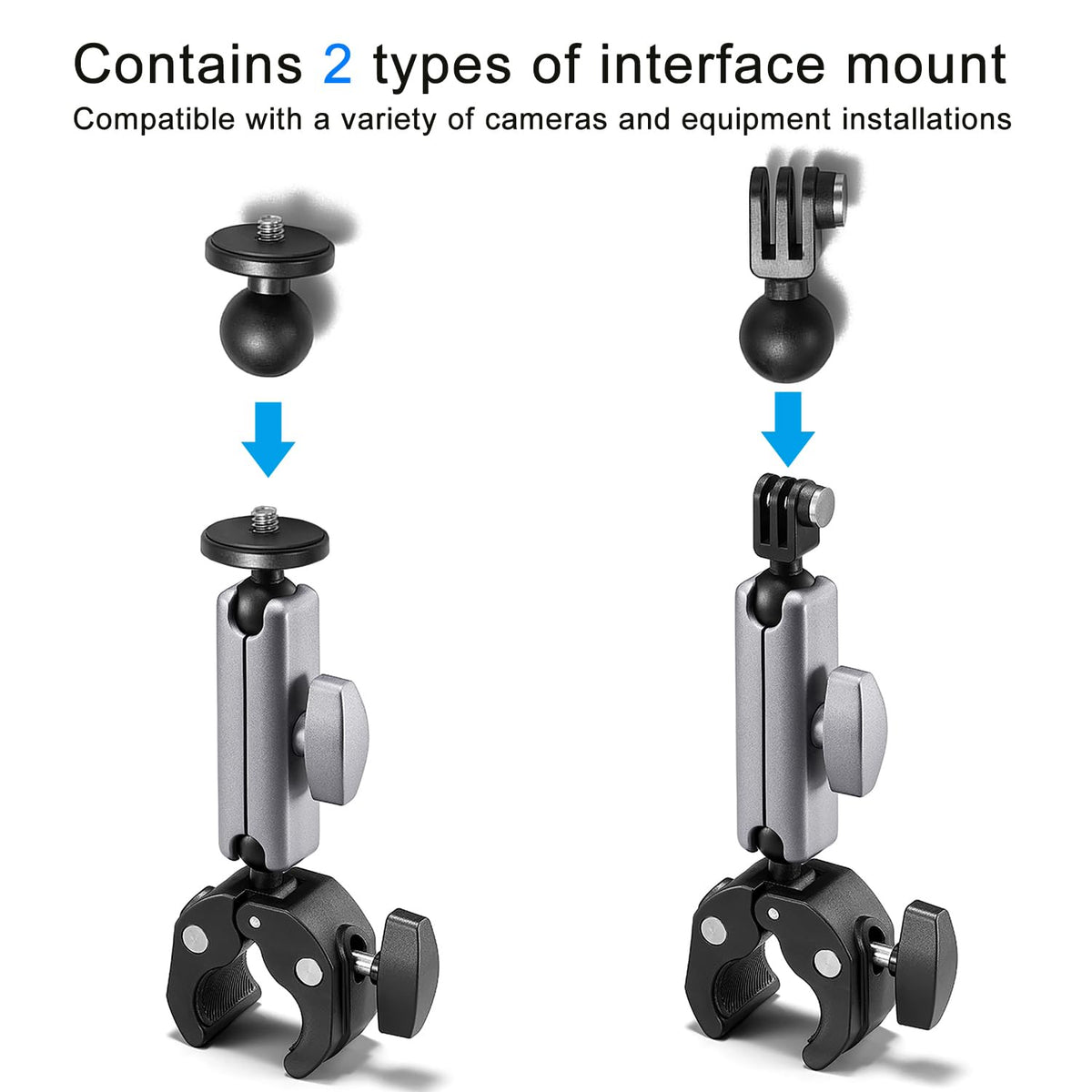 Camera Mount Super Clamp Tripod Clamp F10696