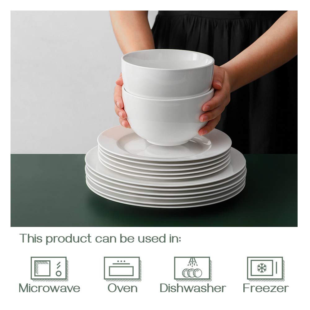 5.8" 30 Ounces Ceramic Bowls Set of 4 B149878