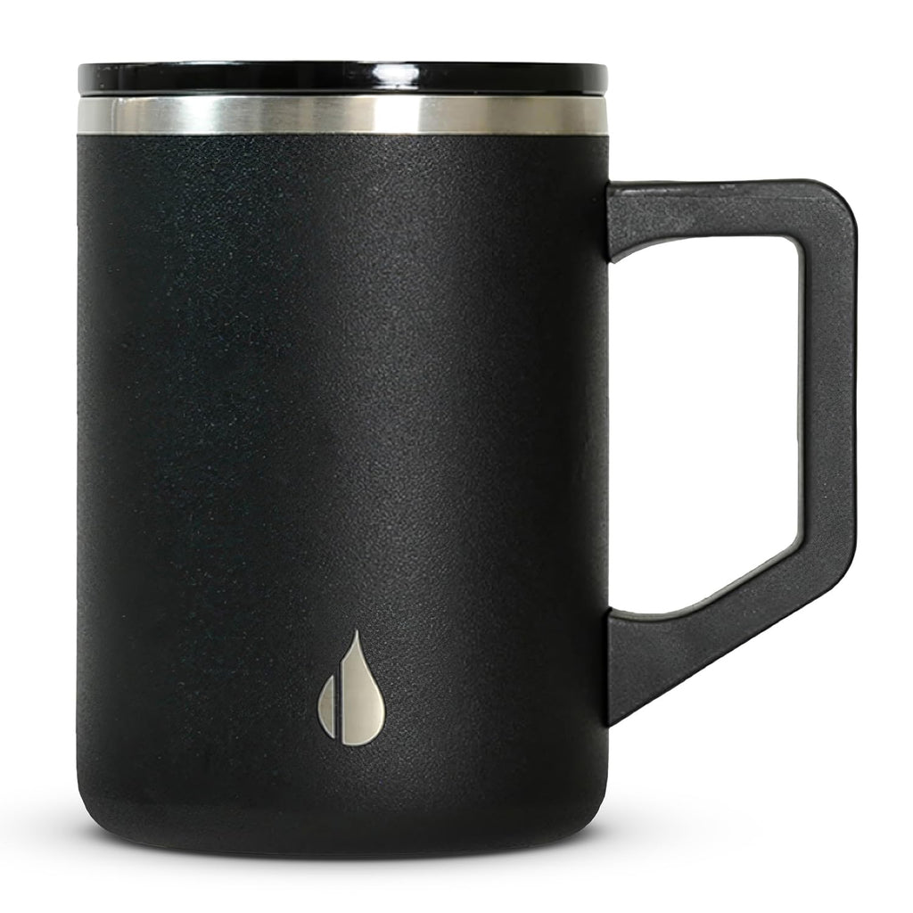 16oz Insulated Stainless Steel Coffee Mug with Lid I105612