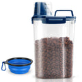 Airtight Pet Food Storage Container with Measuring Cup Z904433