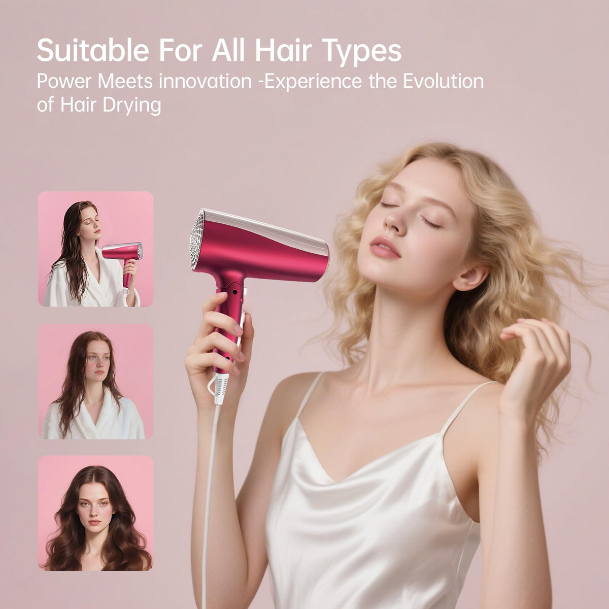 1875W Ceramic Tourmaline Hair Dryer S9556