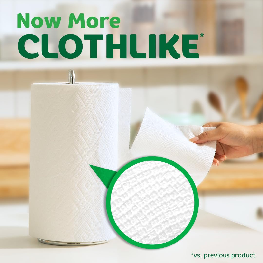 White Paper Towels, 6 Triple Rolls A28103