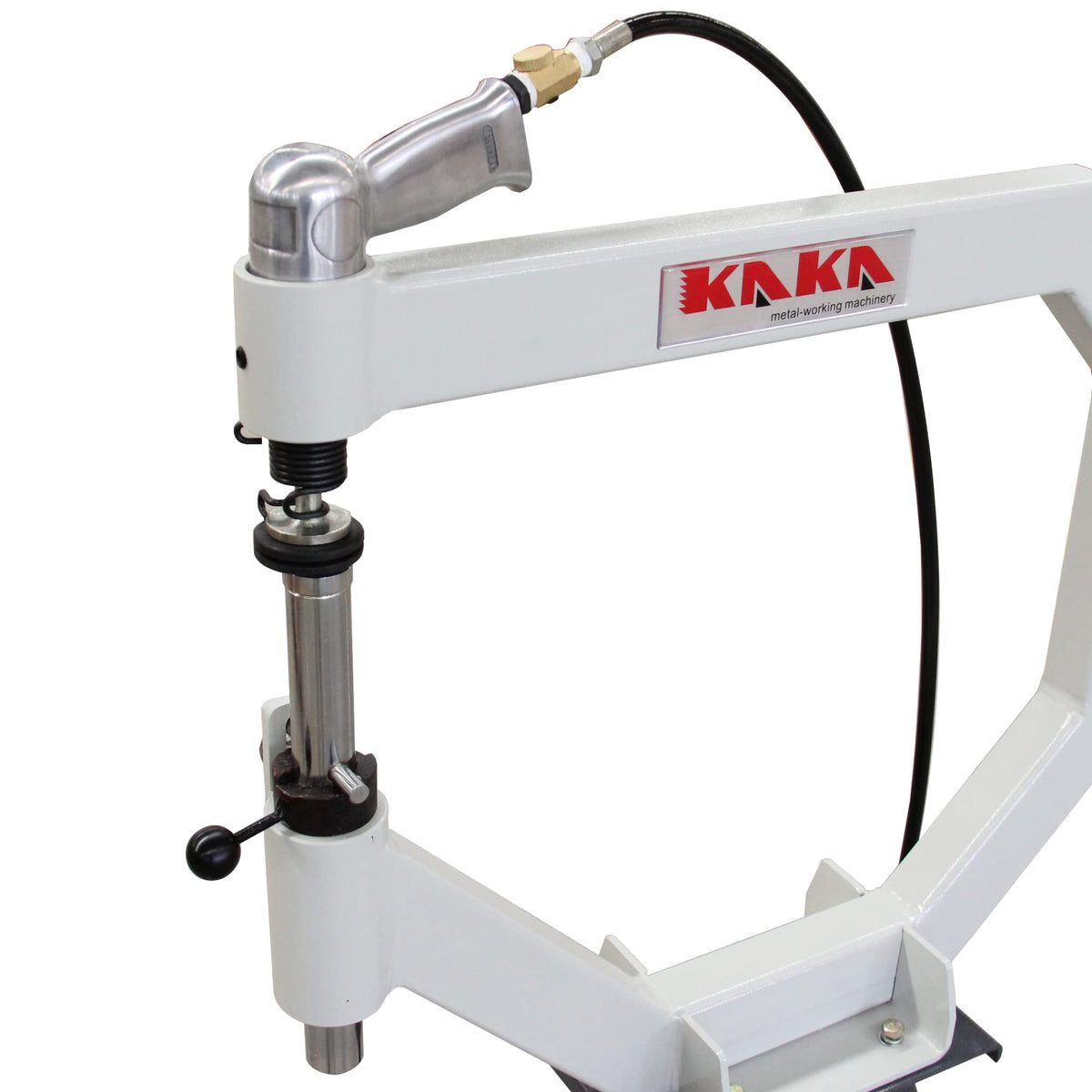 19.6" Throat Pneumatic Planishing Hammer with Steel Frame Stand & Foot Pedal E2980
