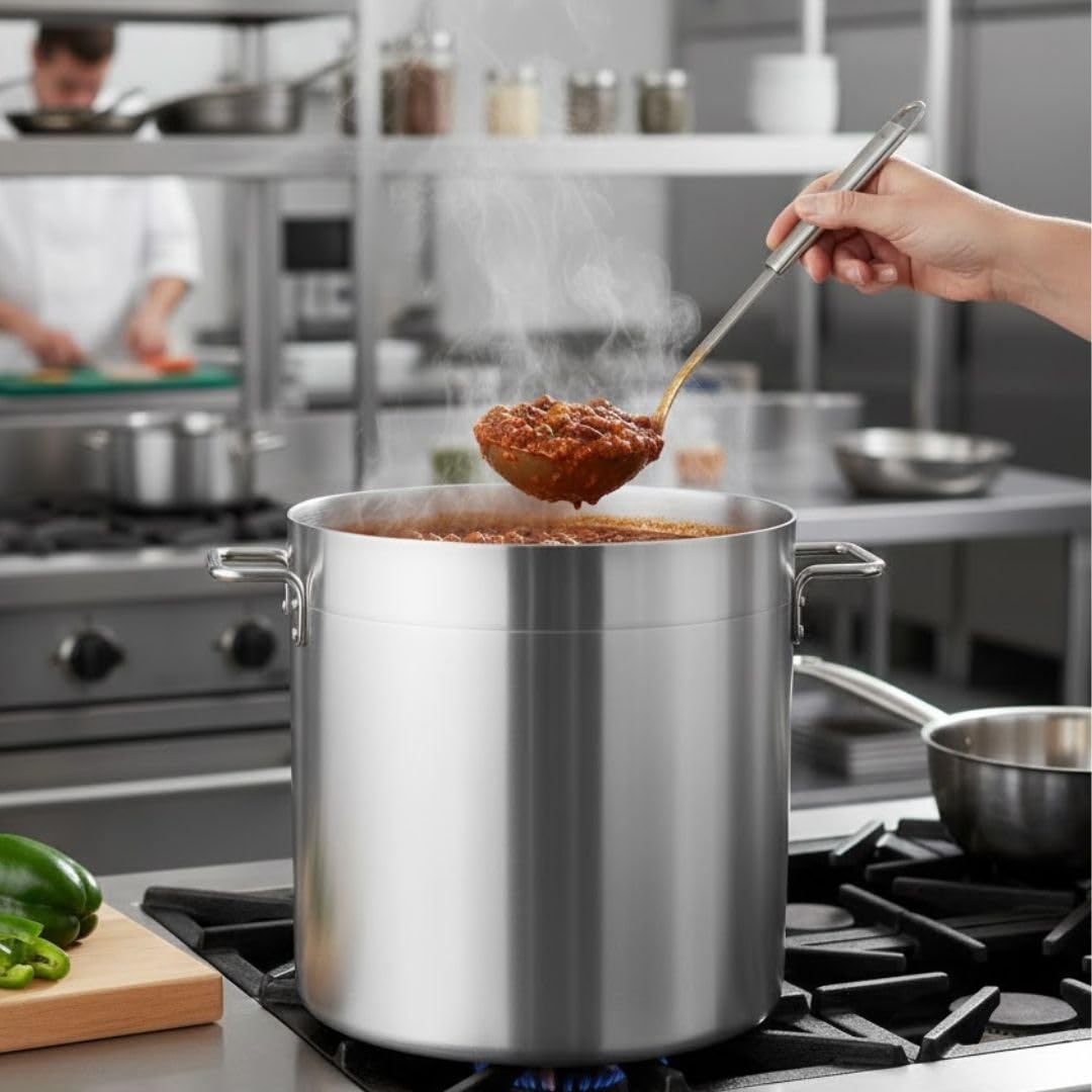 60 qt Aluminum Stock Pot B9822