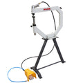 19.6" Throat Pneumatic Planishing Hammer with Steel Frame Stand & Foot Pedal E2980