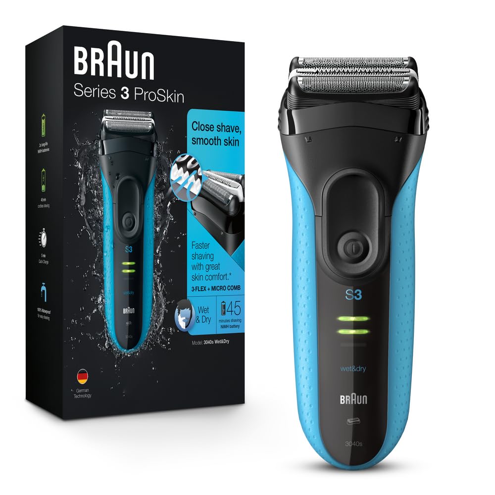 Electric Series 3 Wet & Dry Foil Shaver with Precision Trimmer C180673