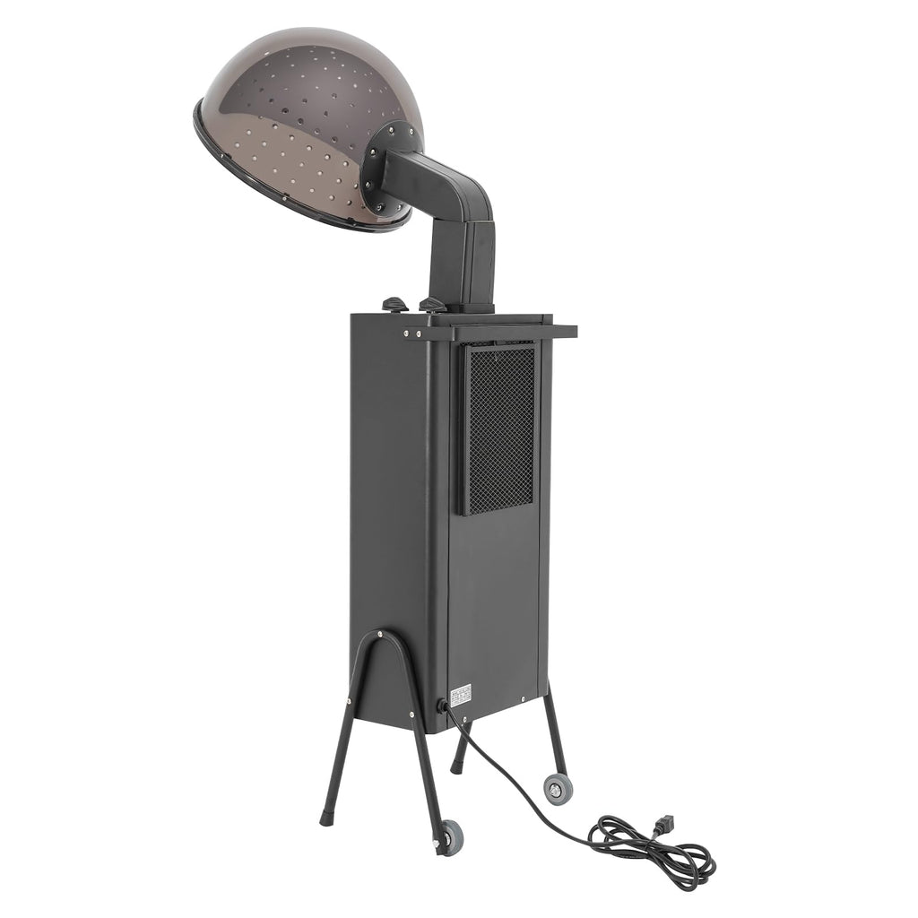 Black 1200w Hooded Hair Dryer with Timer P297056