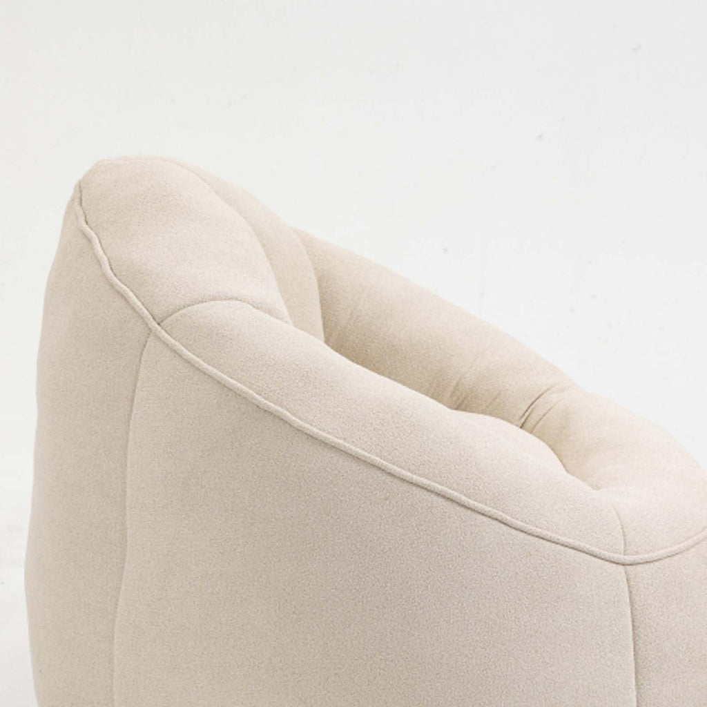 Memory Foam Bean Bag Chair with Ottoman W9056