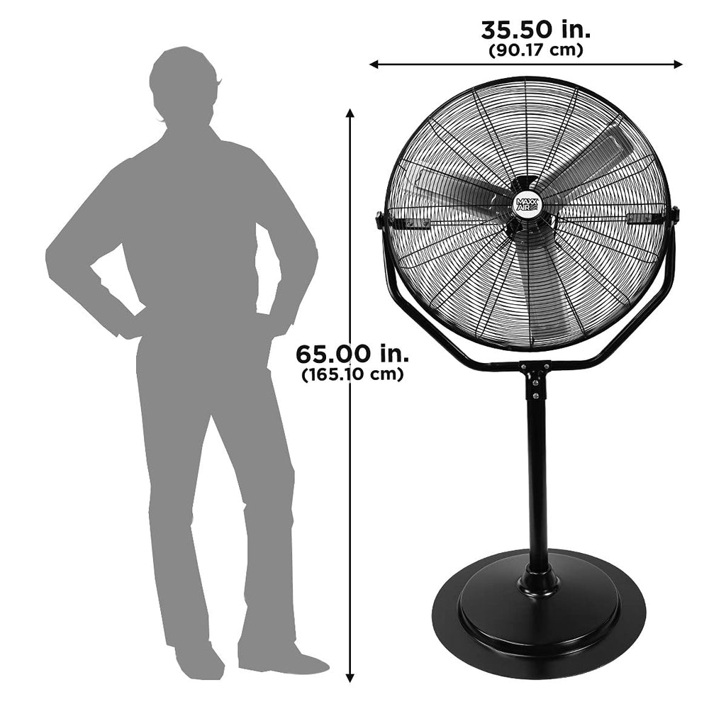 30" Heavy Duty Pedestal Fan J14120