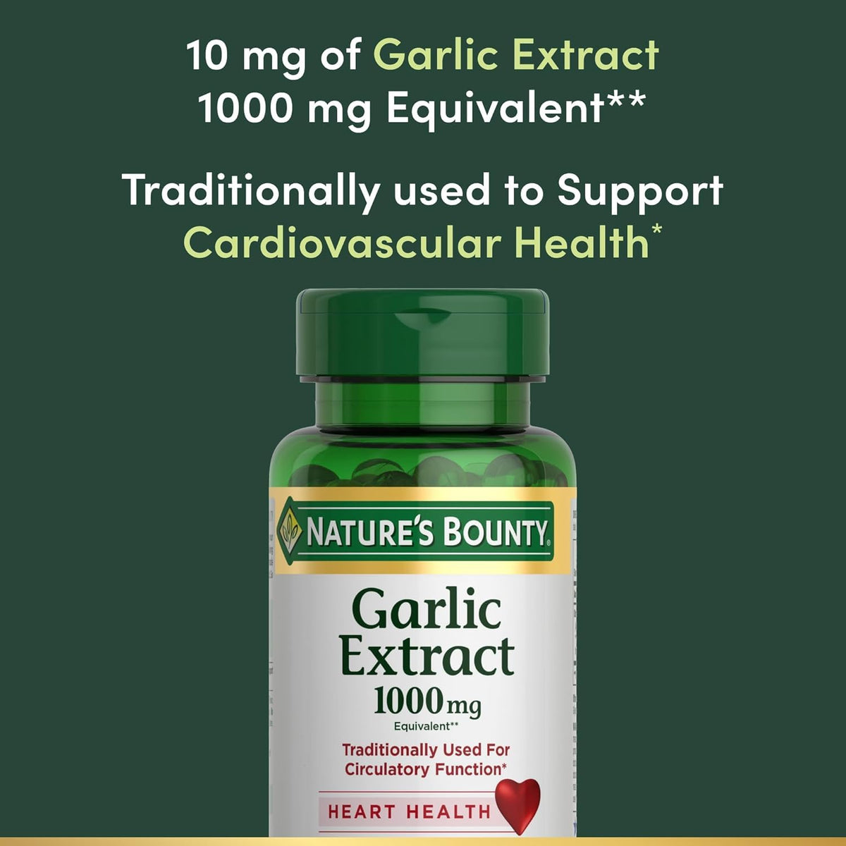 Garlic Extract 1000 mg Softgels Pack of 2 X887607