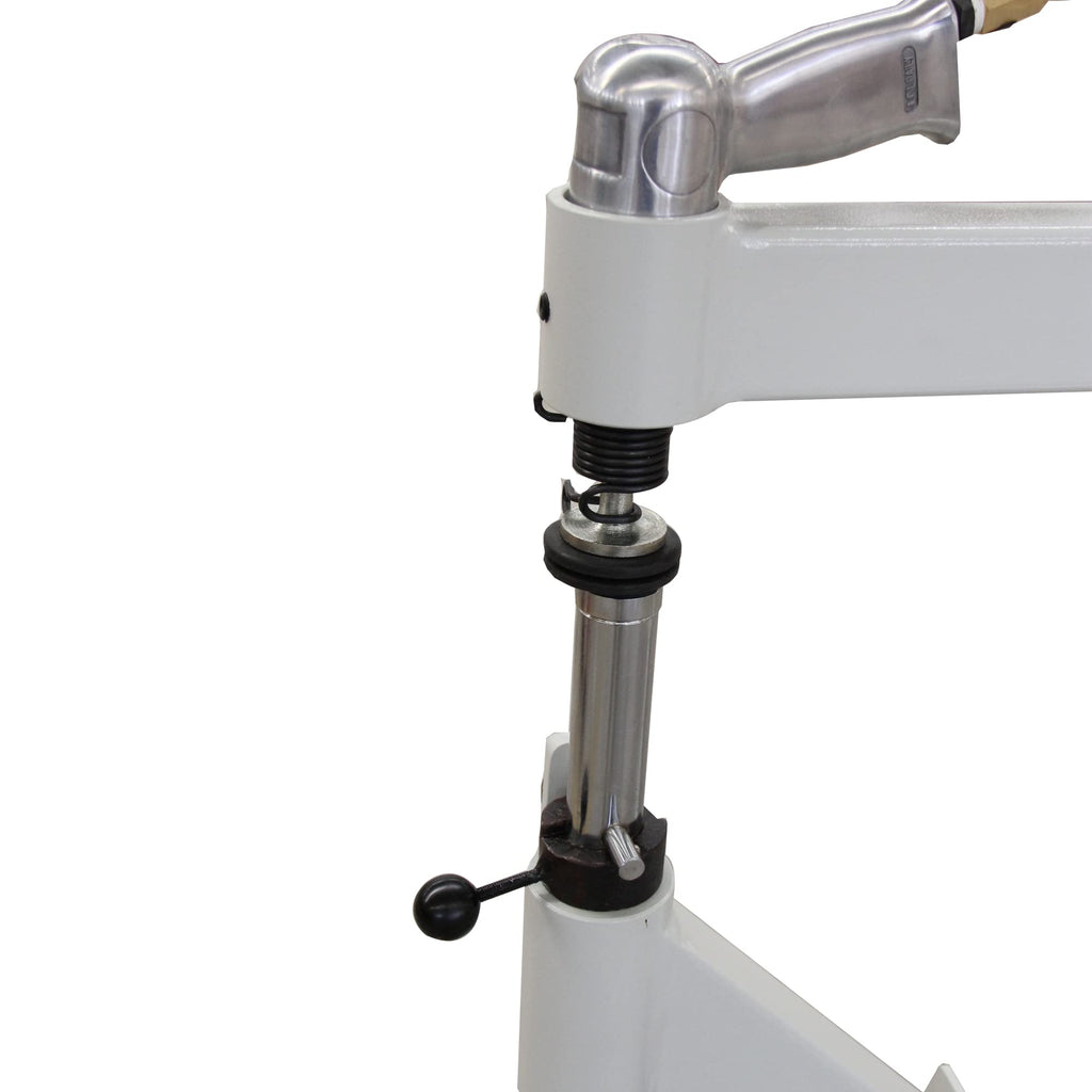 19.6" Throat Pneumatic Planishing Hammer with Steel Frame Stand & Foot Pedal E2980