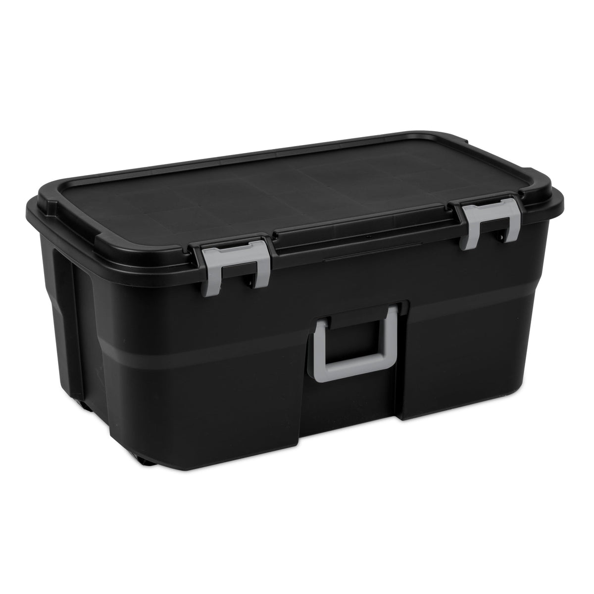 22 Gallon Lockable Heavy-Duty Plastic Storage Trunk Z31942