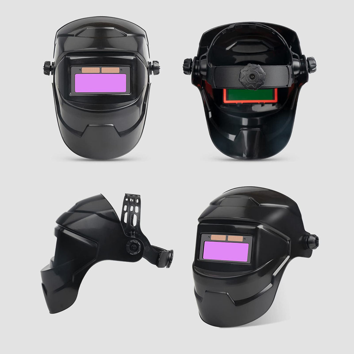 Adjustable Solar Powered Auto Darkening Welding Helmet V443