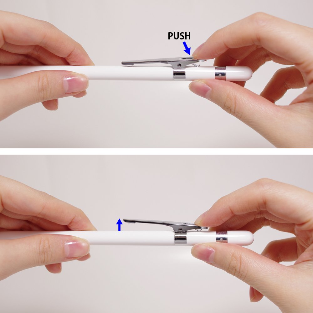 Apple Pencil 1st & 2nd Gen Clip Silver 1 Pack I1590