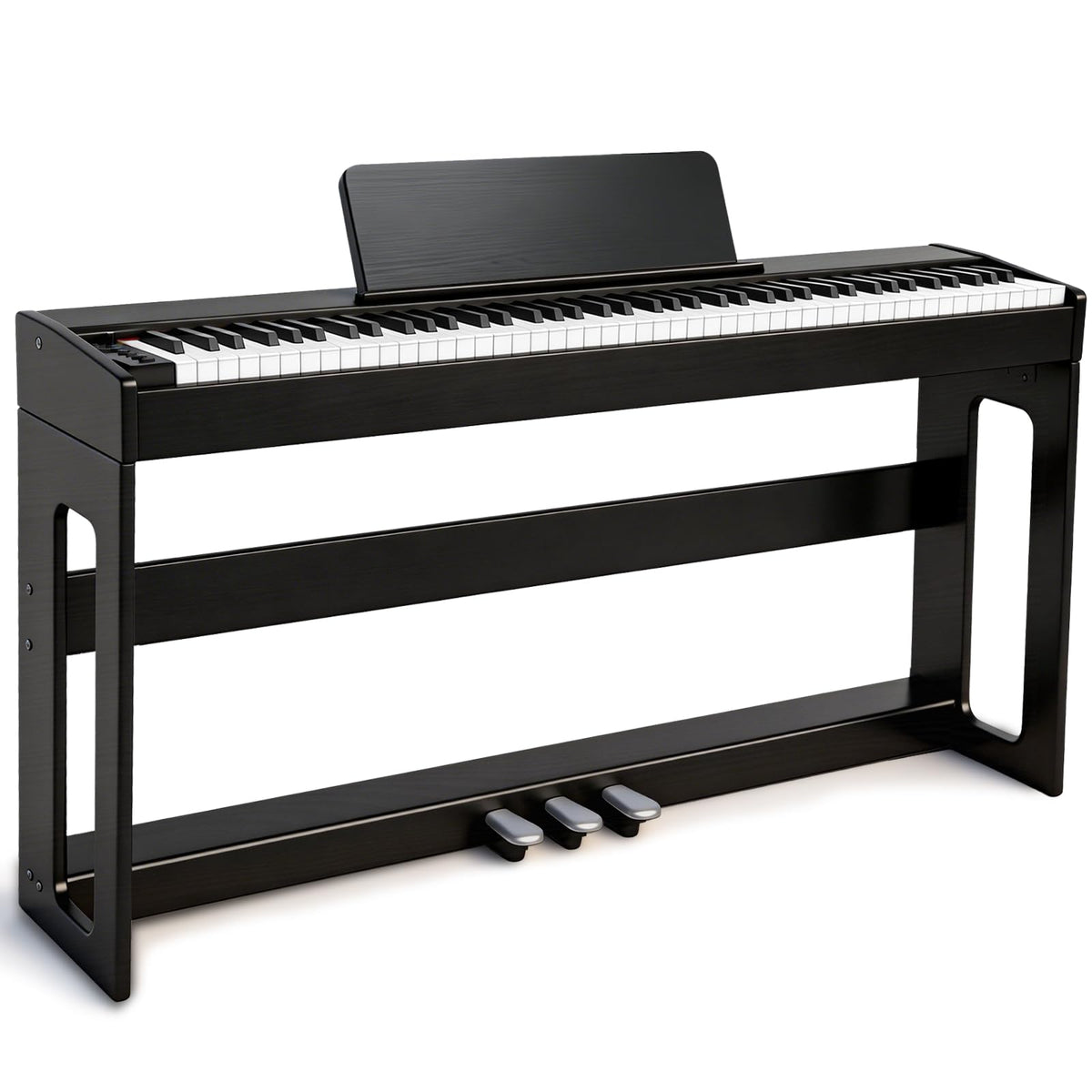 88 Key Weighted Digital Piano with Furniture Stand and Triple Pedal M787