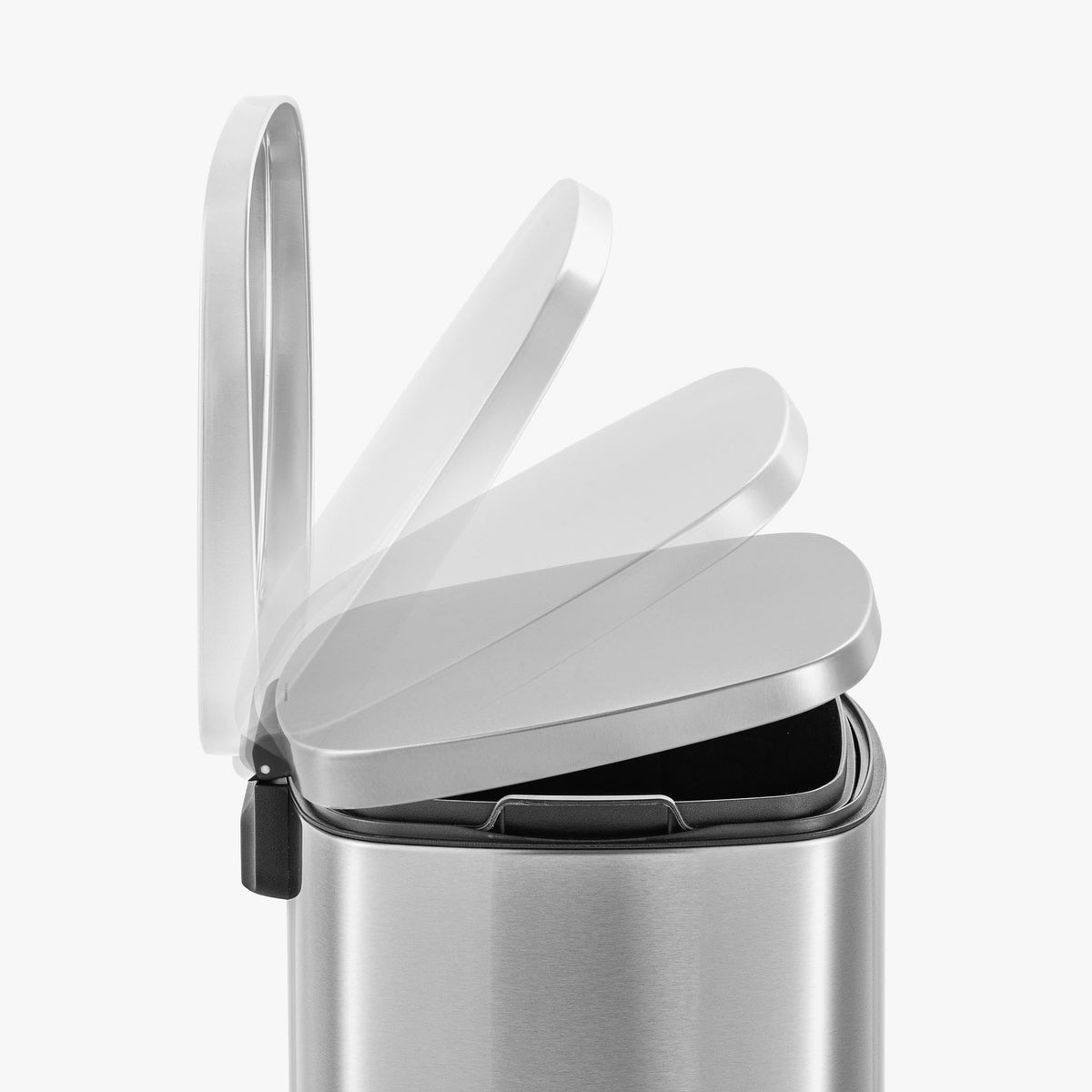 50L Stainless Steel Step-On Kitchen Trash Can U647723