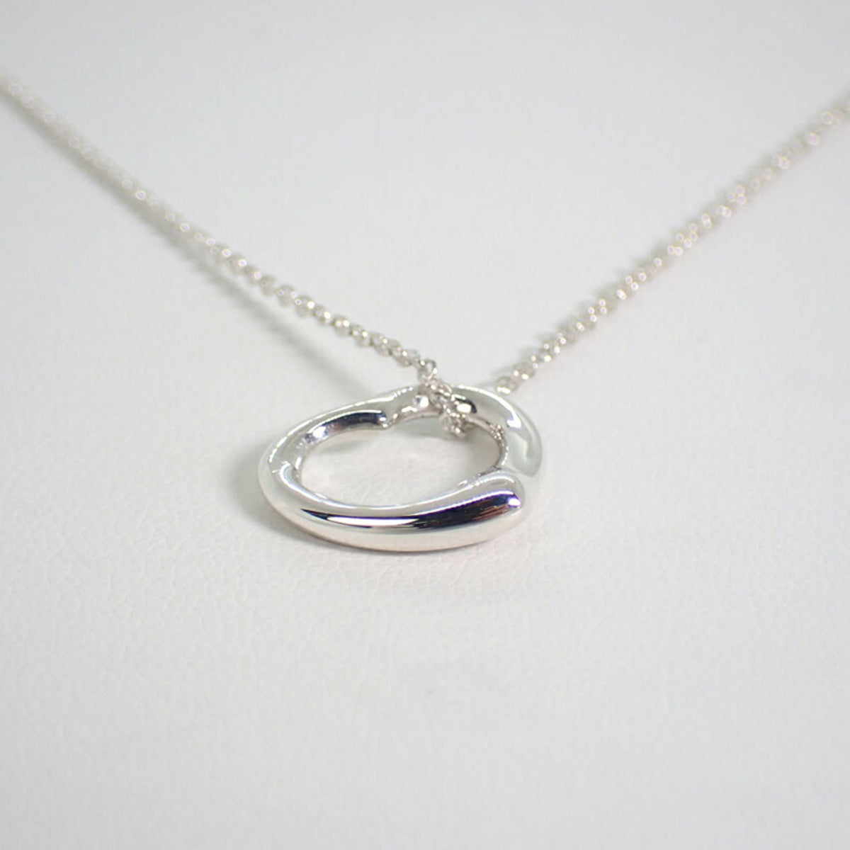 925 Open Heart Pendant Necklace K9050