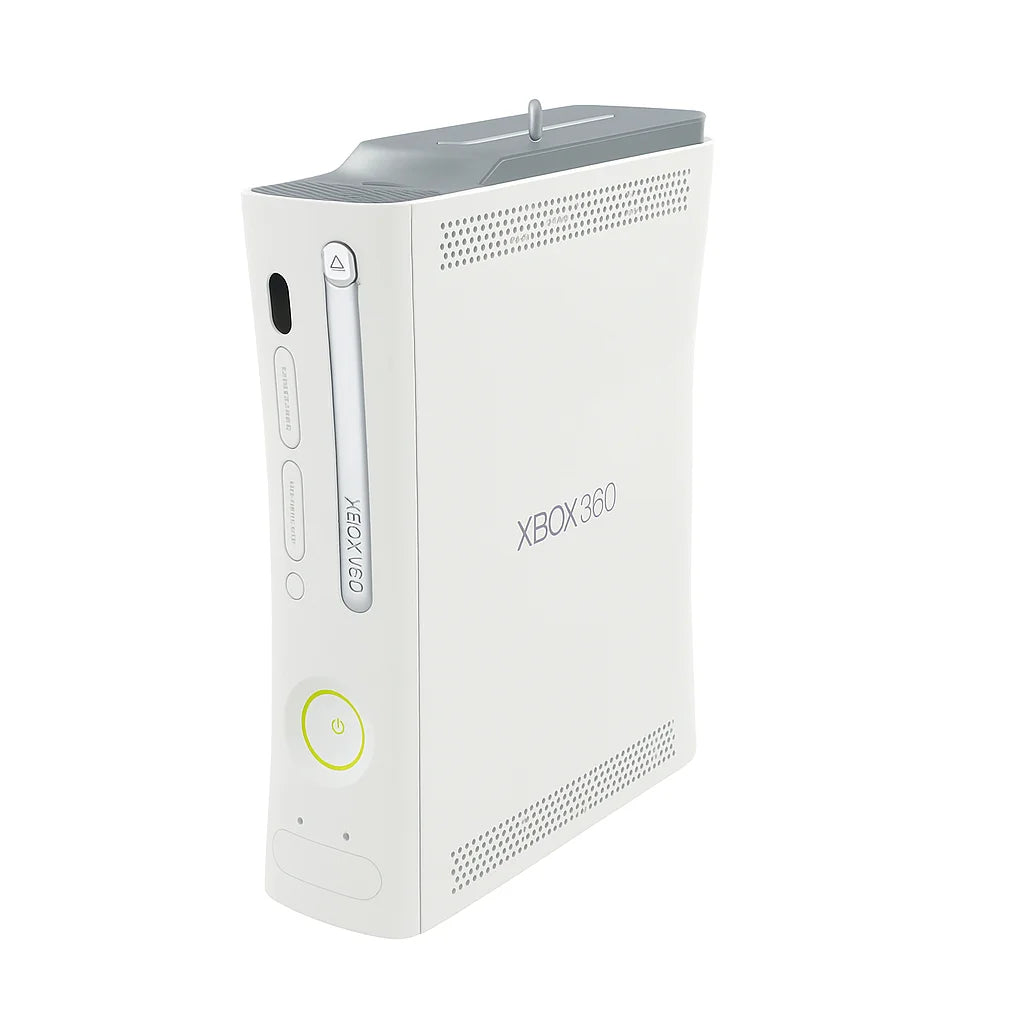 White Xbox 360 Console with Two Controllers L198729