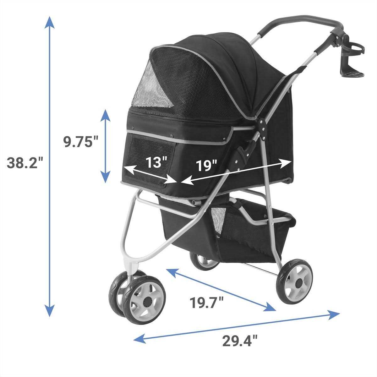Dog & Cat Collapsible Stroller V280723