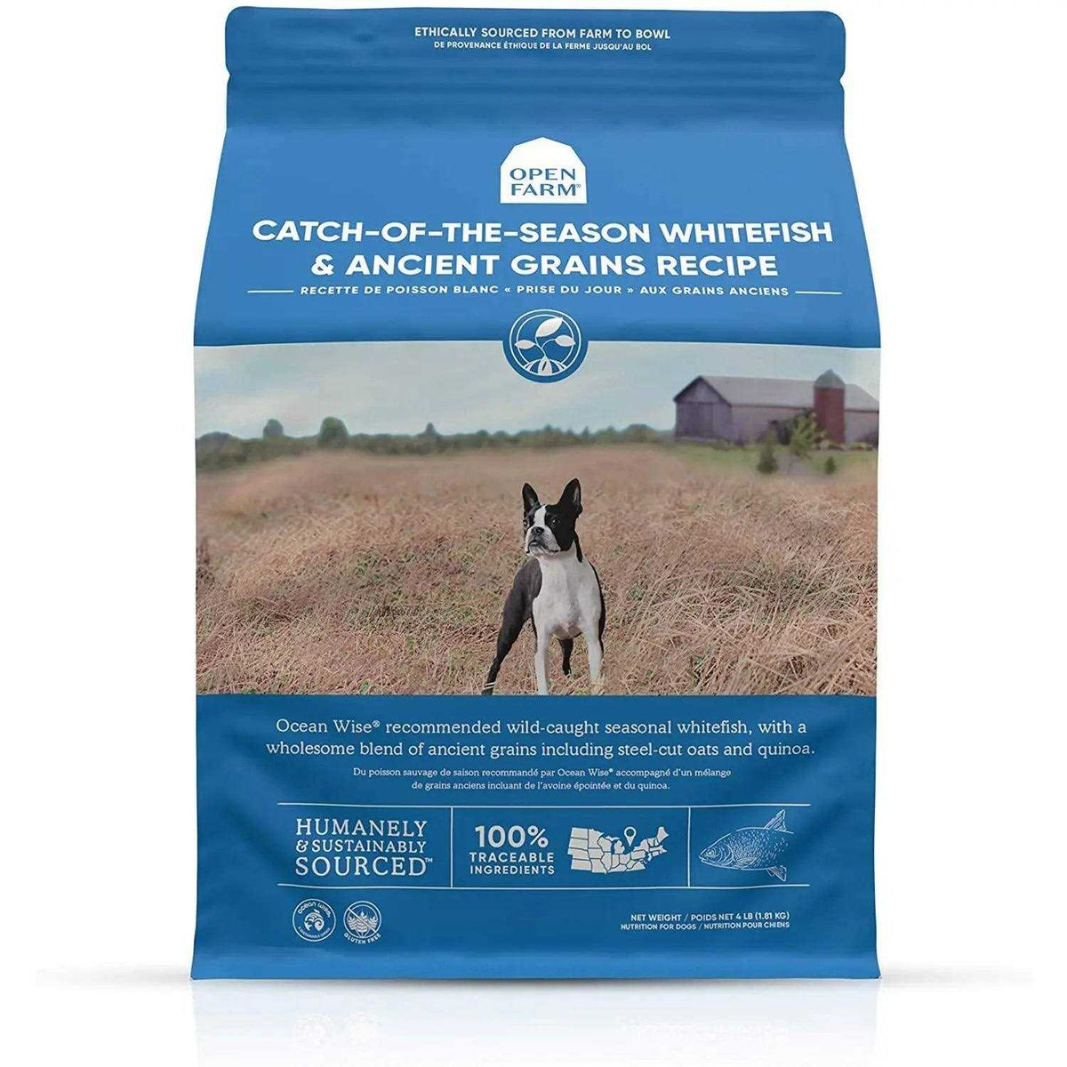 Whitefish & Ancient Grains Dry Dog Food Y461