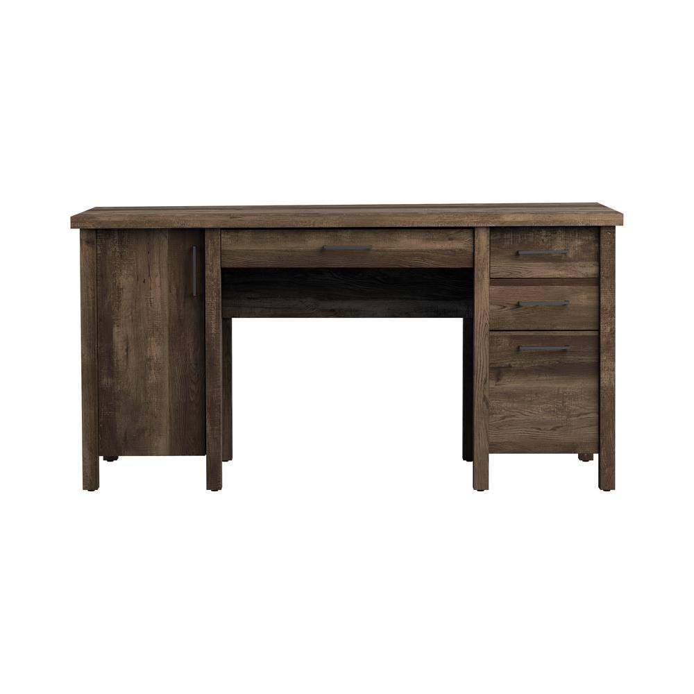 Rustic Oak Bookcase Y5156