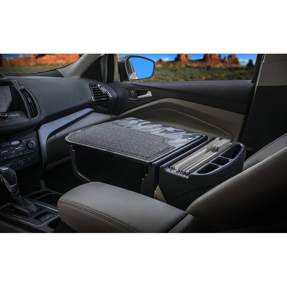 Green Camouflage Desk with Built-in Power Inverter U724