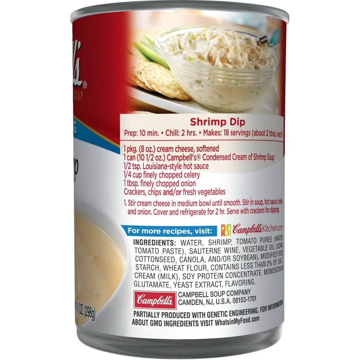 10.5 oz Can Cream of Shrimp Soup Pack of 12 M9689