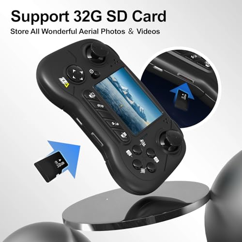 Drone with Camera, LCD Screen Remote Control, Brushless Motor, Foldable Z646220