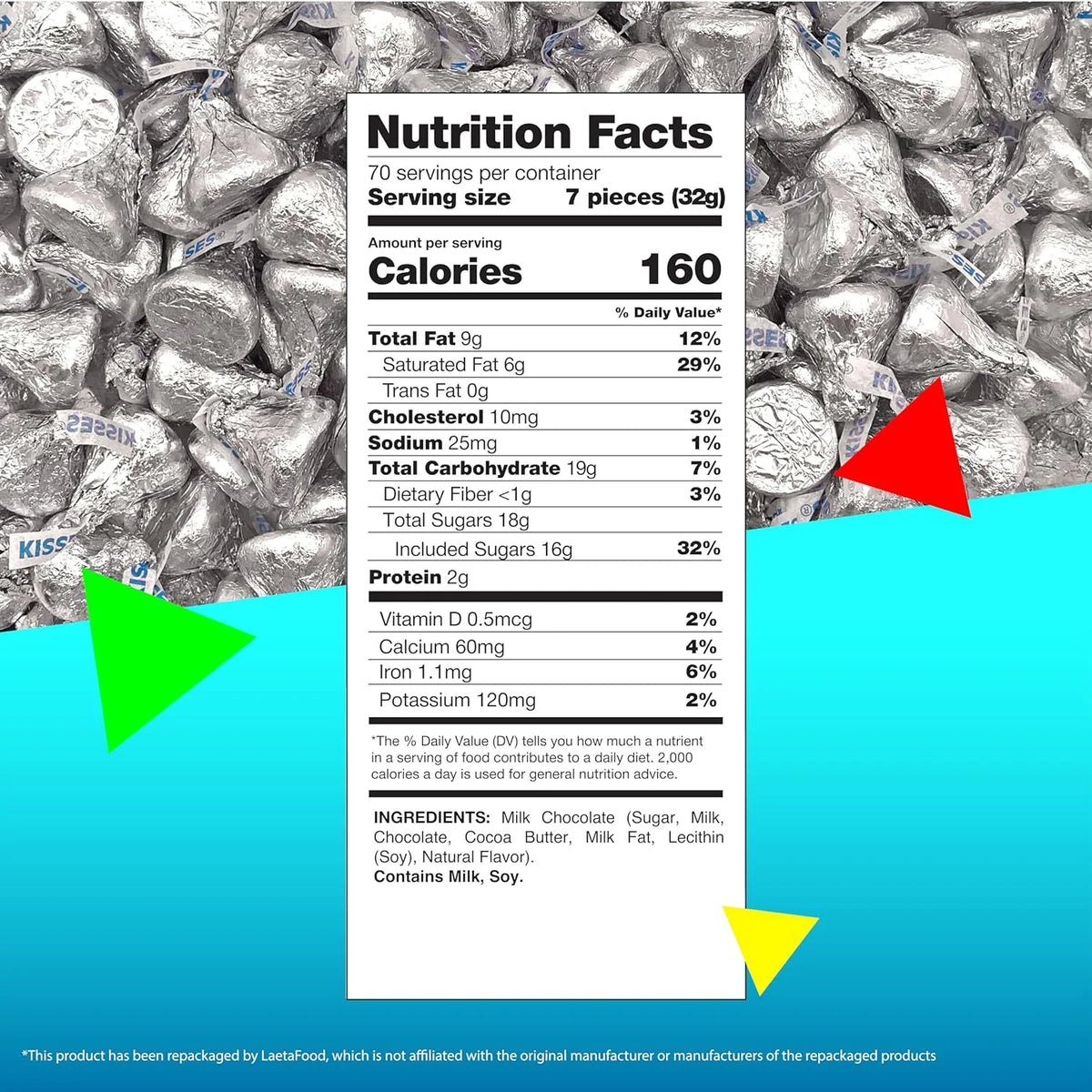 Milk Chocolate Candy 5 Pounds Bag L83727