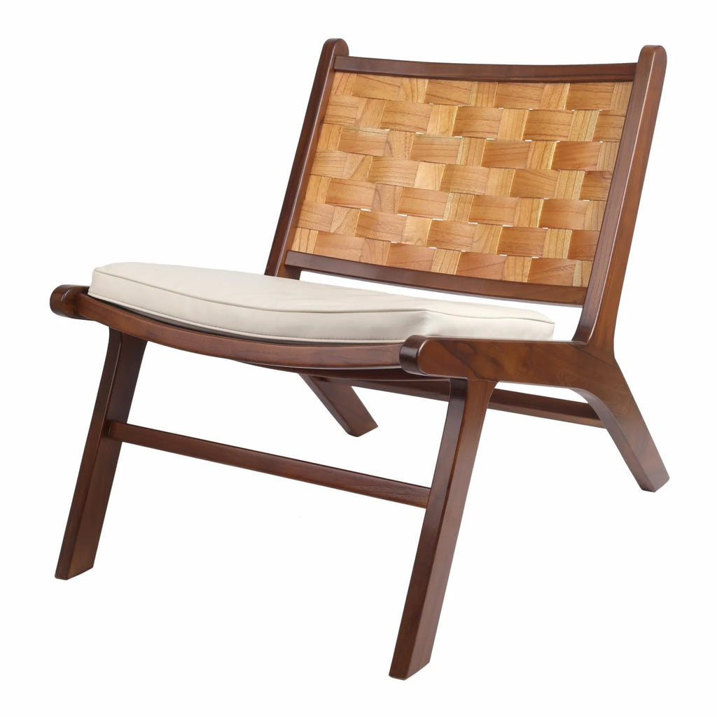 Cinnamon Brown Wood Accent Chair C72270