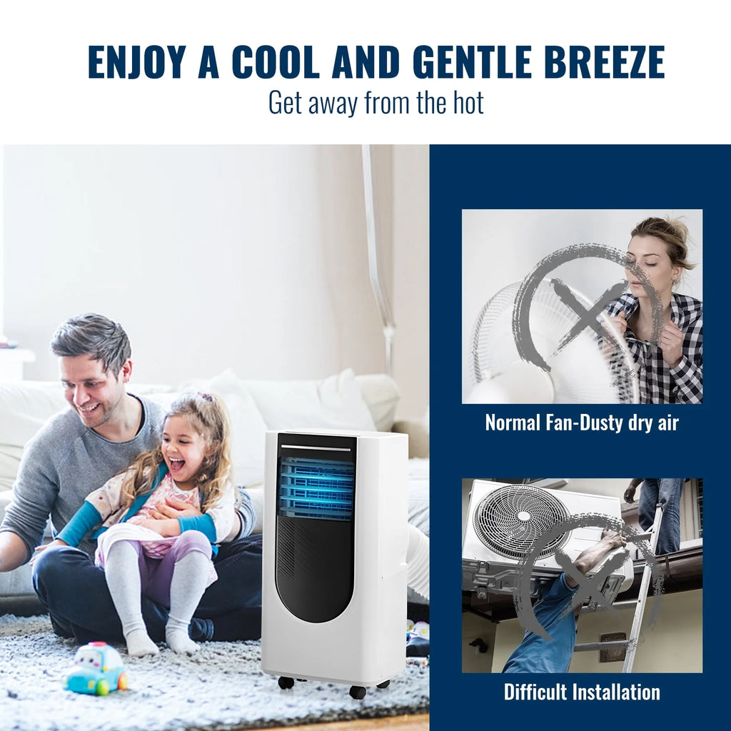 5000BTU Portable Air Conditioner with Dehumidifier & Fan S732139