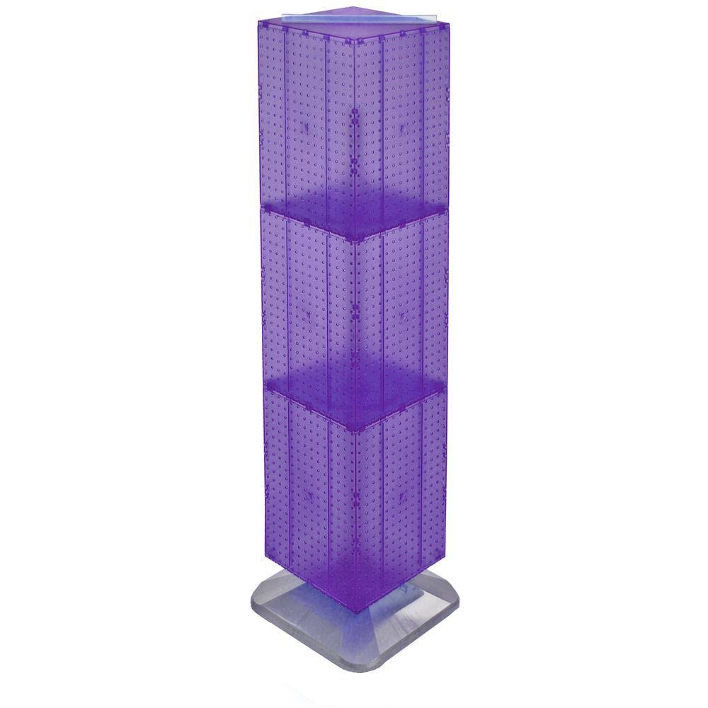 Purple Interlocking Pegboard Display E860765