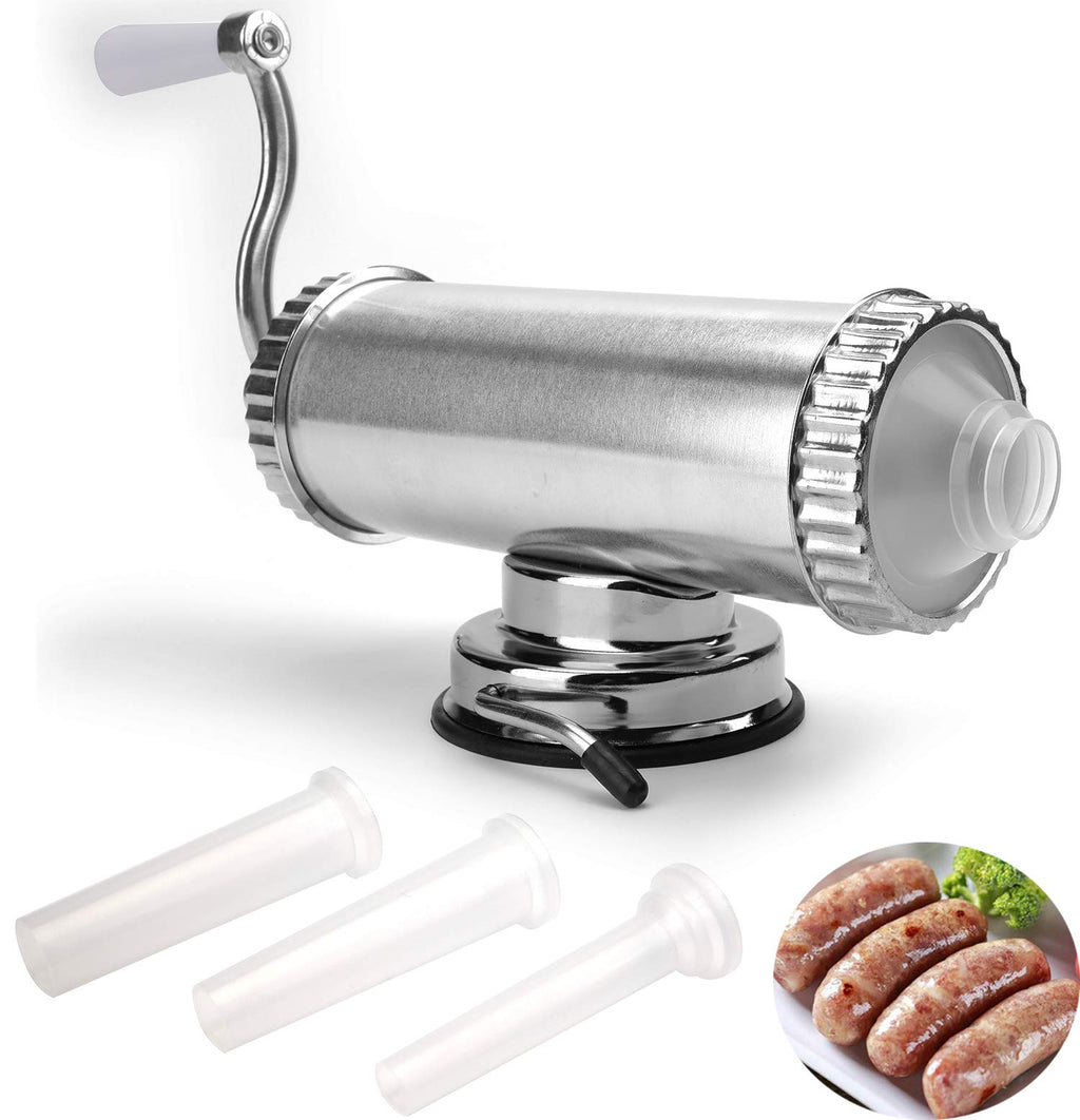 2 LBS Stainless Steel Sausage Stuffer S925