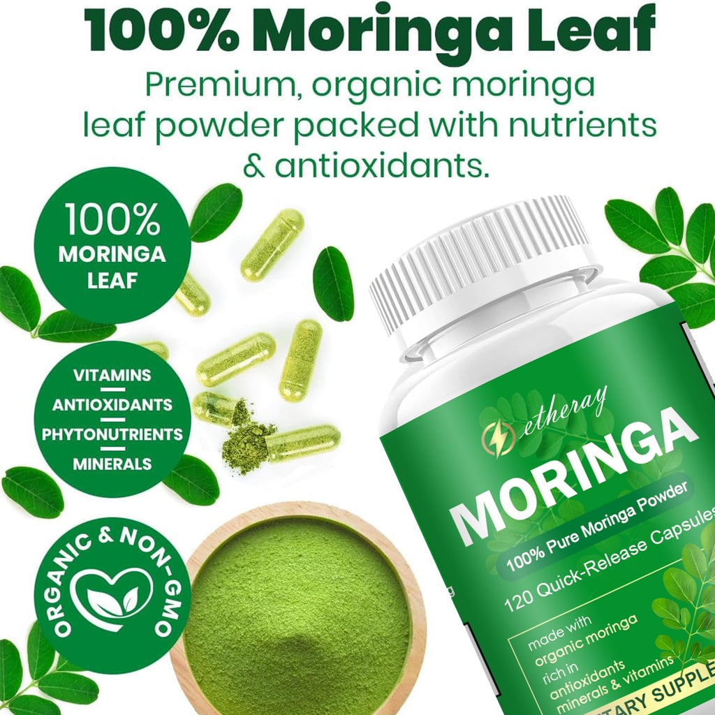 Moringa Capsules 800mg 120 Capsules N5708