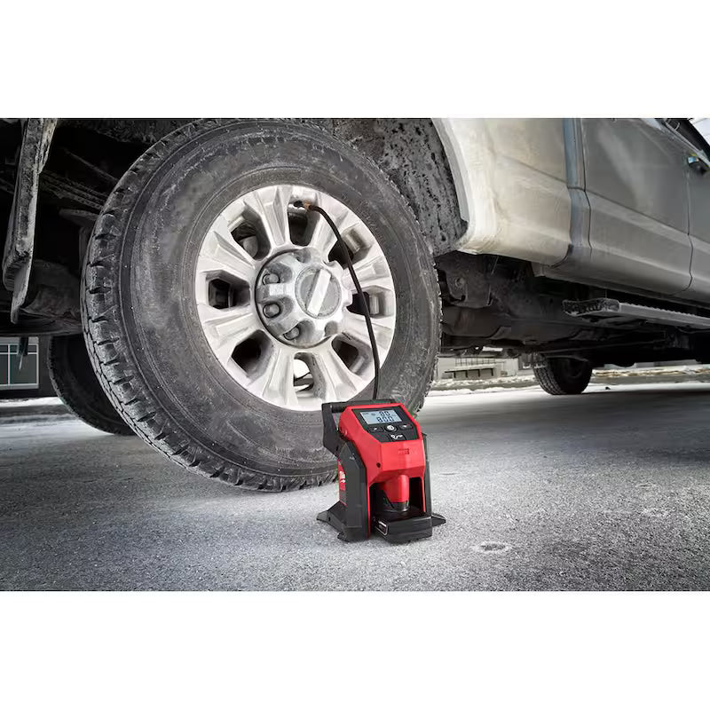 12-Volt Cordless Electric Inflator Kit with Battery Packs and Charger A44434