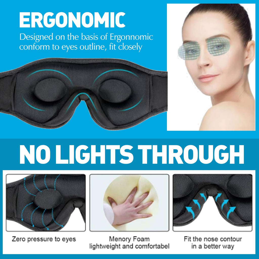 Bluetooth Sleep Mask with Headphones T771627