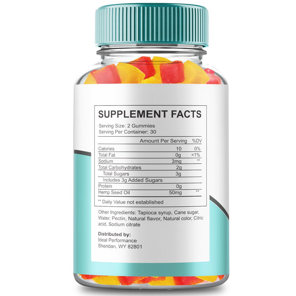 Hemp Gummies Maximum Strength All Natural 3 Pack C25793