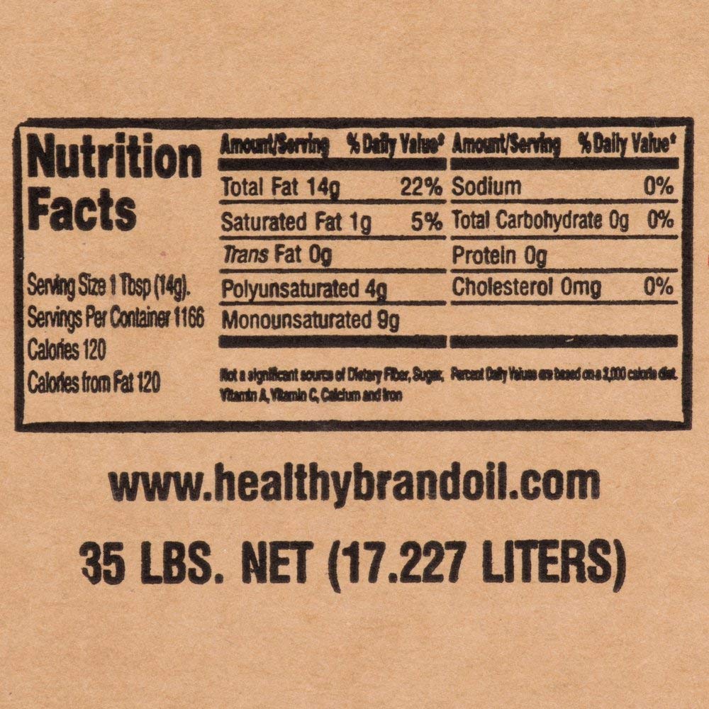 35 lb. Canola Fry Oil X600