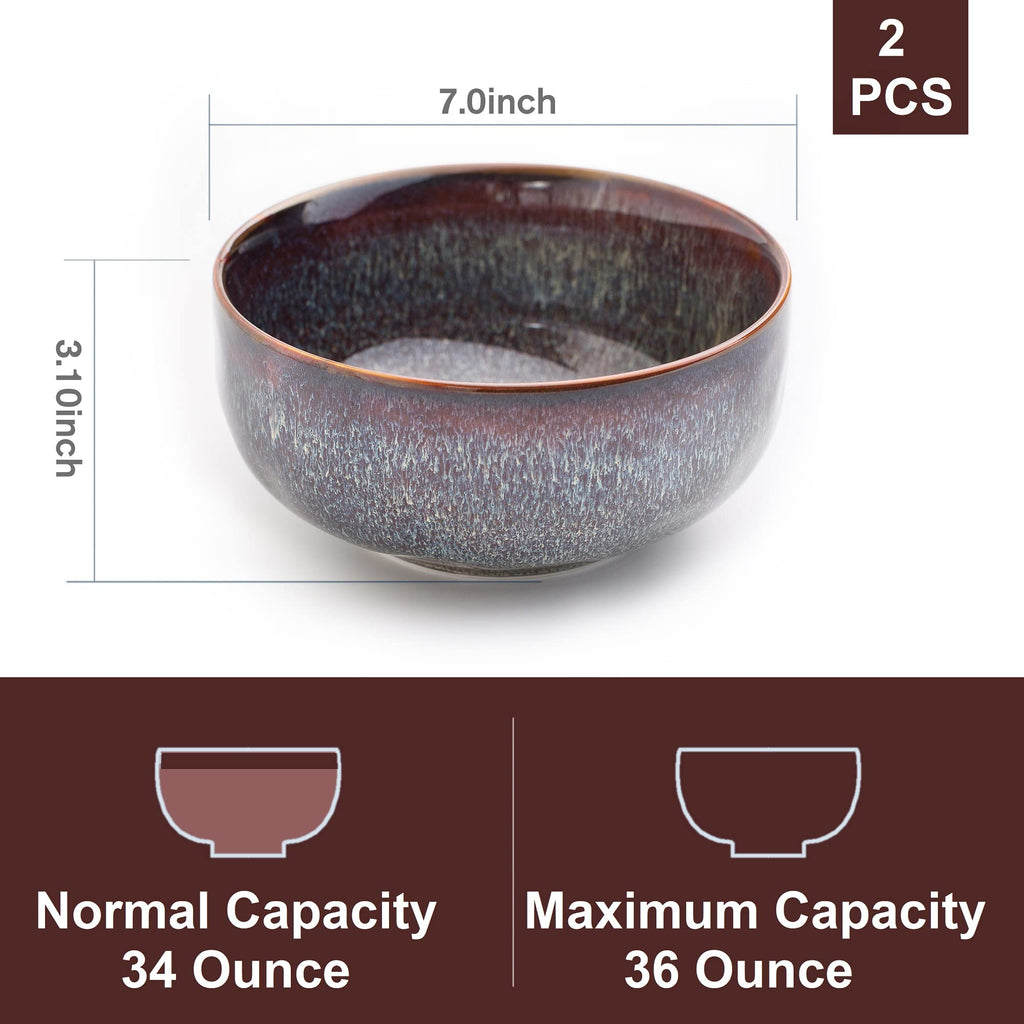 36 Ounce Ceramic Bowl Set of 2 I526519