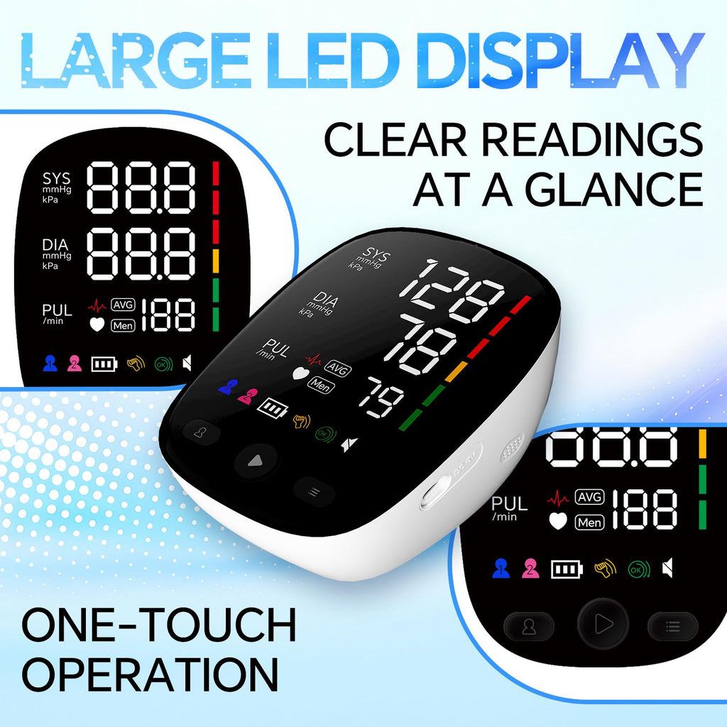Electronic Blood Pressure Monitor with 9~17 inch Cuff M25628